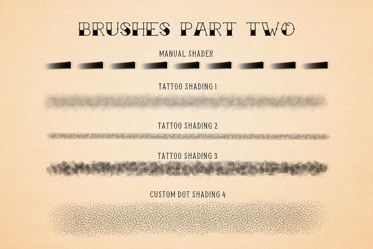Procreate Inks Tattoo Brushes Bundle, a Brush Add-On by Delightful Design (Photo 7 of 10)