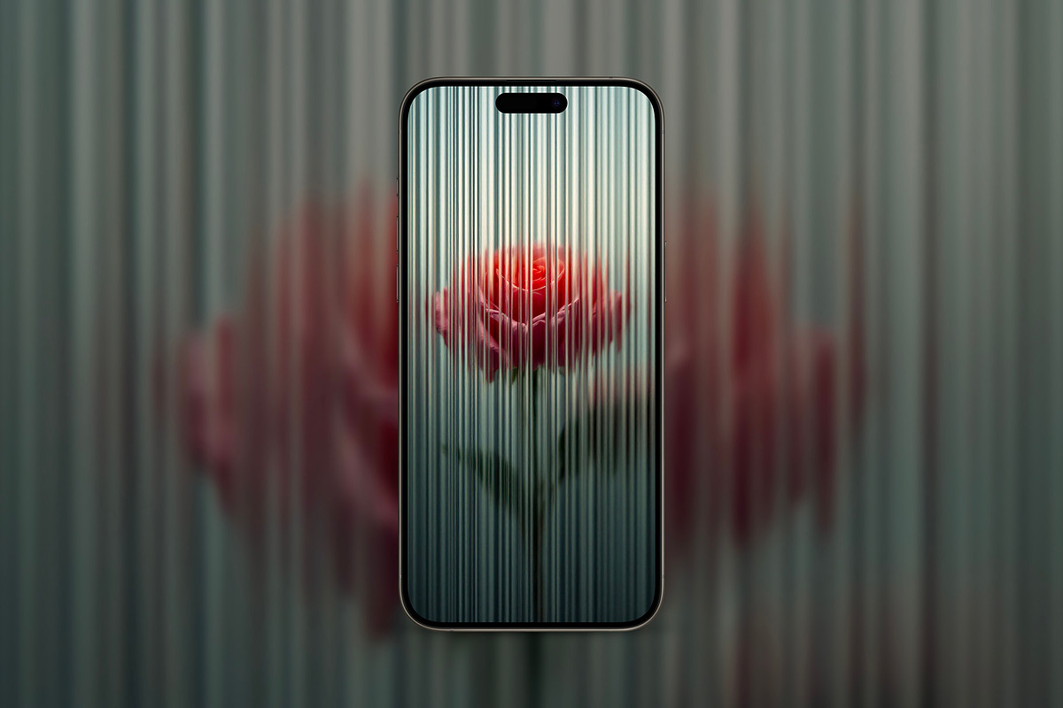 Glass Phone Wallpapers Pack, a Wallpaper Graphic by Nazar Hrabovyi (Photo 8 of 10)