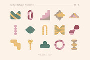 Textured Shapes, an Object Graphic by Léo Alexandre (Thumbnail 6 of 9)