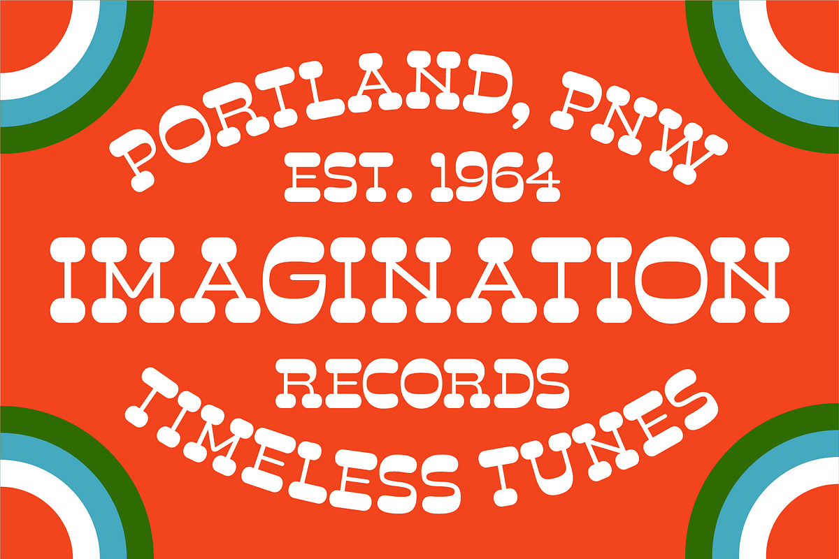 Plumpi - A Chunky 60s Serif Font, a Serif Font by The Type Fella (Photo 3 of 7)