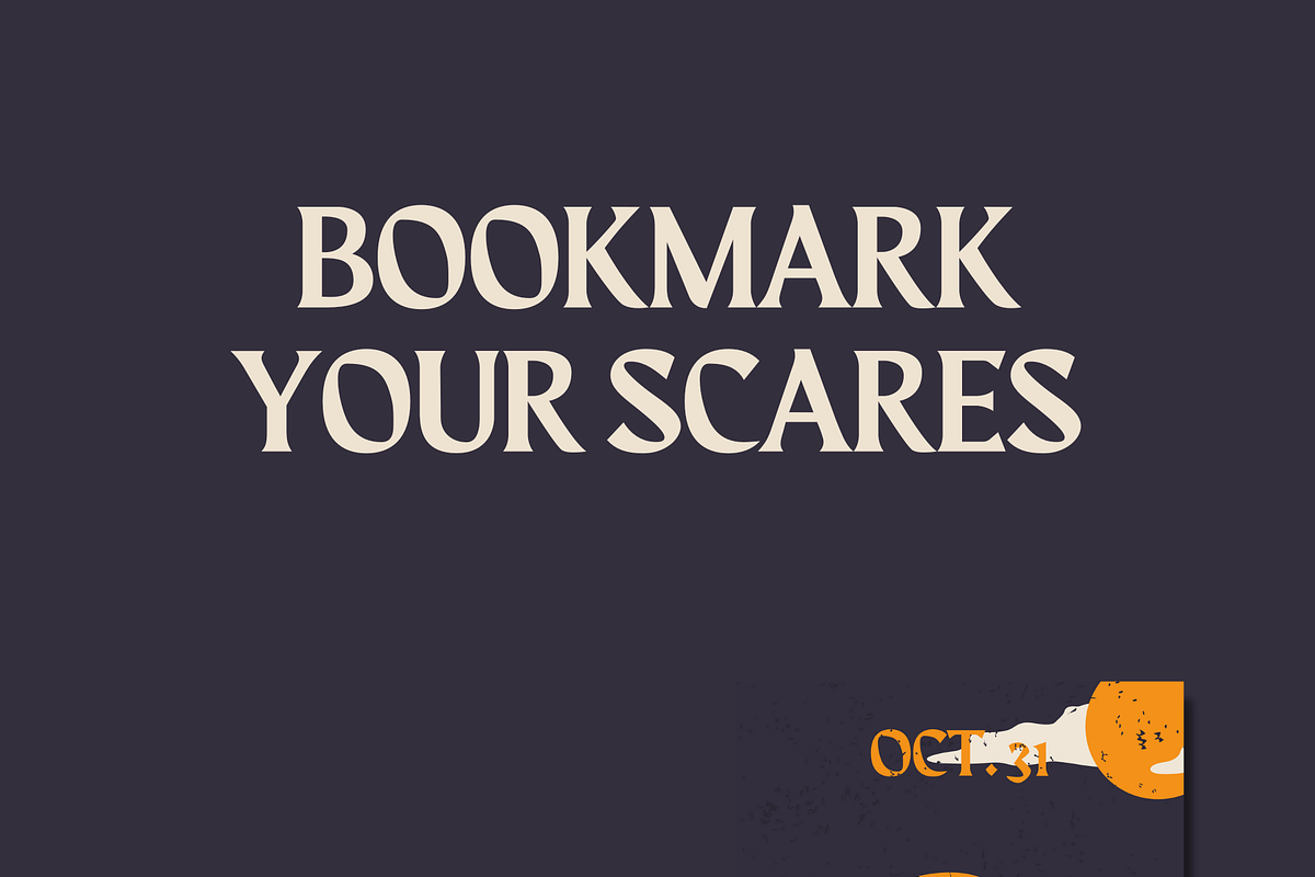 Bookmark your Spooks Canva Templates, a Stationery Template by maaariabouvier