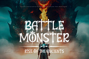 Age Of Taclmat - Fantasy Game Font, a Serif Font by twinstd (Thumbnail 8 of 9)