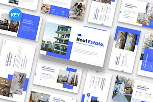 Real Estate Keynote Templates, a Presentation Template by Fit-tee