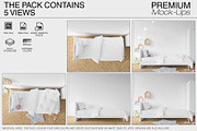 Nursery Bedding, Frame & Wall Mockup, a Household Mockup by mock-ups (Thumbnail 3 of 23)