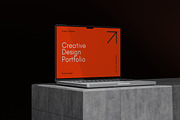 Minimal Laptop Mockup, a Mac Mockup by Graphic Deal (Thumbnail 3 of 5)