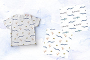 Watercolor set of underwater life, an Animal Illustration by Watercolor arts (Thumbnail 7 of 8)