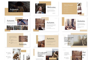 Autumn - Keynote Template