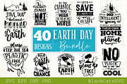 Save the Earth SVG bundle 40 designs, an Illustration by BlackCatsMedia (Thumbnail 4 of 4)