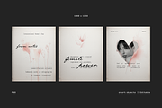 Soft Feminine Social Media Templates, a Social Media Template by Filip Studio (Thumbnail 4 of 7)