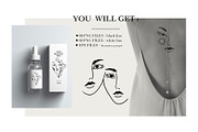 you are beautiful. simple line set, a Person Illustration by heyXeni (Thumbnail 3 of 8)
