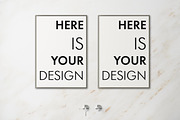 Mockup posters in the bathroom part1, a Print Template by FilL239 (Thumbnail 5 of 11)