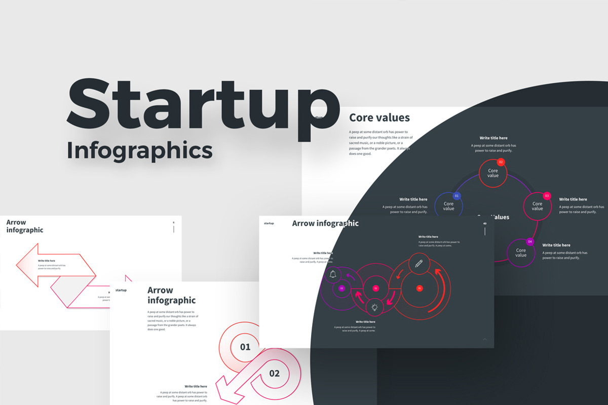 STARTUP Google Slides Template, a Presentation Template by ShapeSlide (Photo 1 of 18)