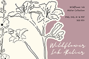 Wildflower Ink Atelier, a Decorative Illustration by The Journey Atelier (Thumbnail 1 of 19)