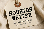 Houston Writer, a Serif Font by Fourteen Letter (Thumbnail 3 of 6)