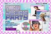 Pikabu - Y2k Vibes Display Font, a Sans Serif Font by Pekotype (Thumbnail 9 of 15)