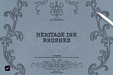 Heritage Ink Procreate Brushes by  in Brushes & More