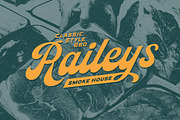 Alfondale - Vintage Script, a Script Font by IronbirdCreative (Thumbnail 6 of 9)
