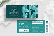 Gift Certificate & Coupon Voucher, a Stationery Template by BrandPacks (Thumbnail 1 of 5)