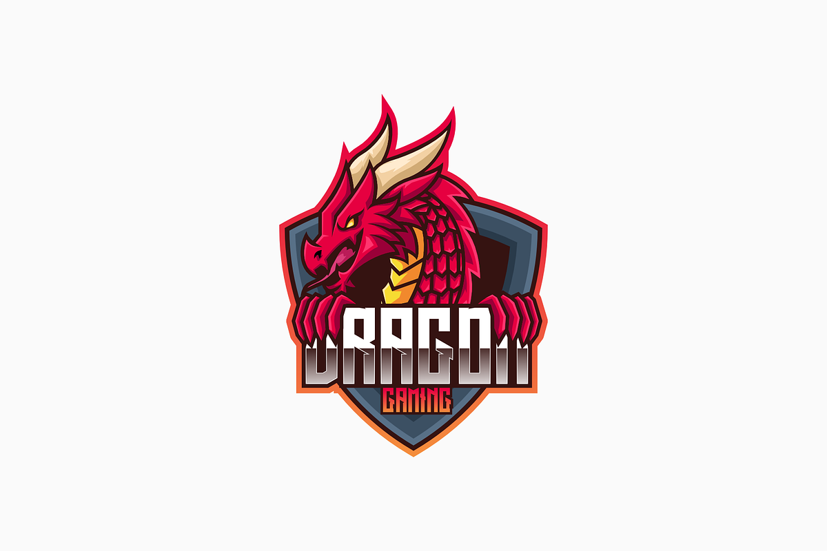 Dragon E- Sport and Sport Logo, a Branding & Logo Template by Artnivora.Std