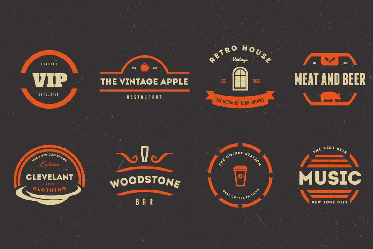 Vintage Logos Labels & Badges, a Branding & Logo Template by Design District (Photo 56 of 76)