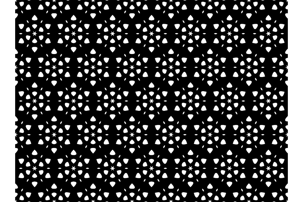 Flower geometric pattern. Seamless, a Pattern Graphic by RODINA (Photo 1 of 3)