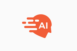 quick fast dash artificial logo, a Branding & Logo Template by VASTARD STUDIO