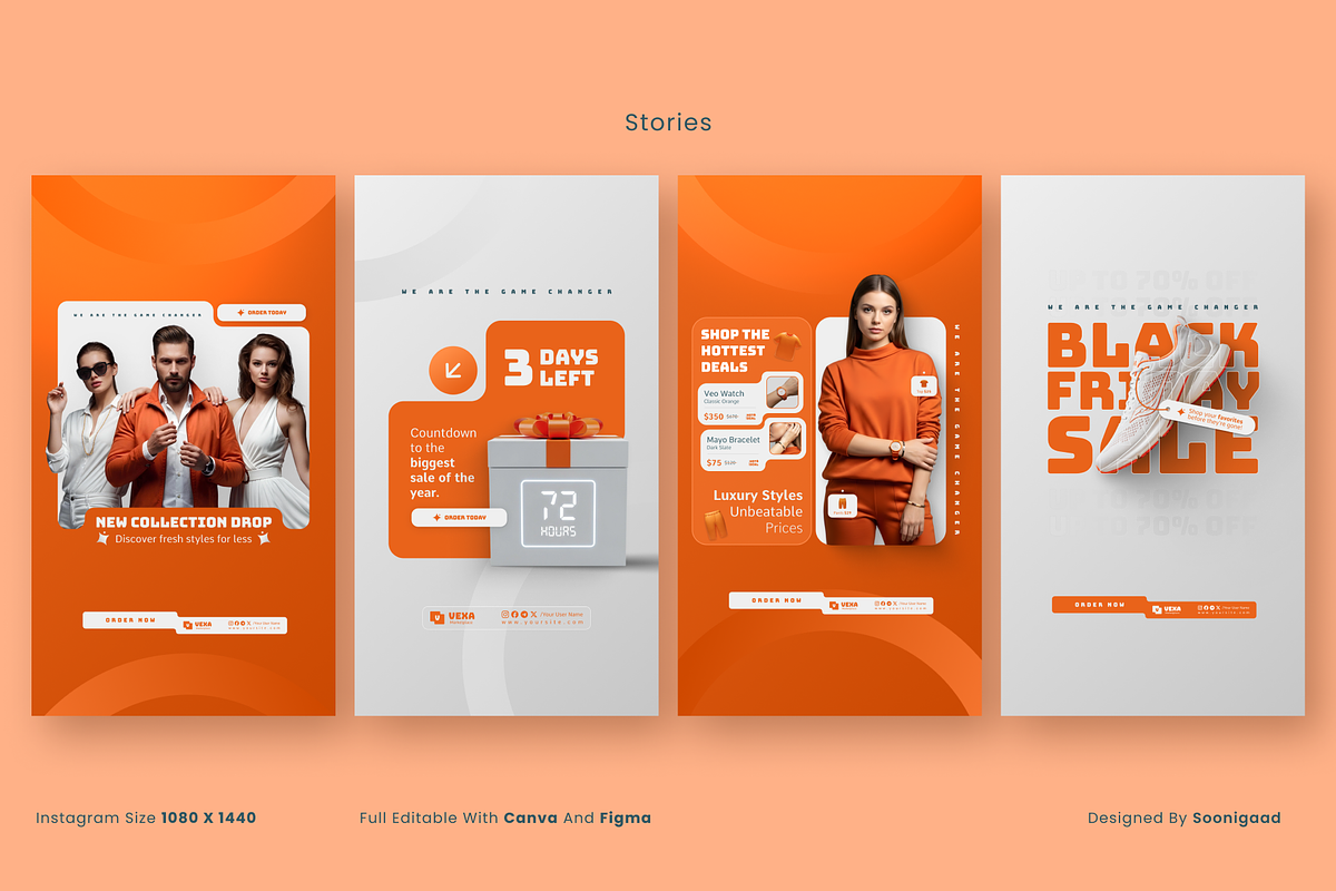 Black Friday Social Media Templates preview 5