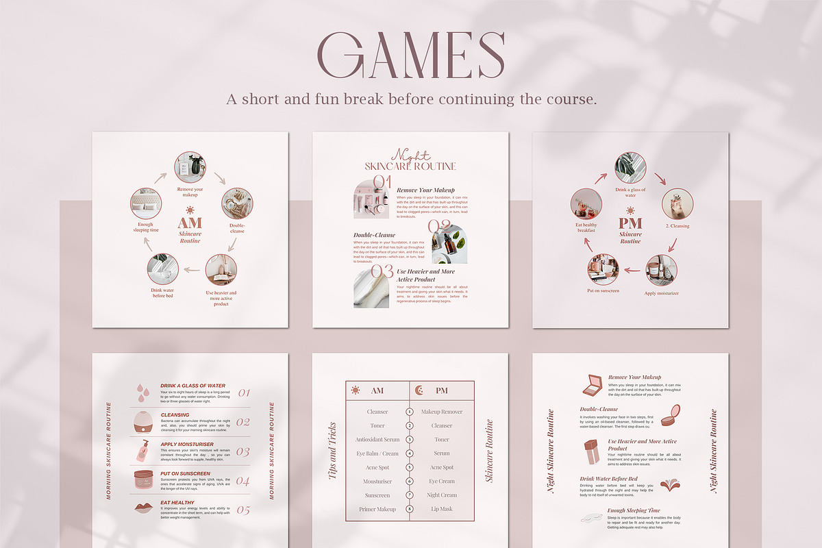 Instagram Beauty Series Creator, a Social Media Template by Analogi Studio