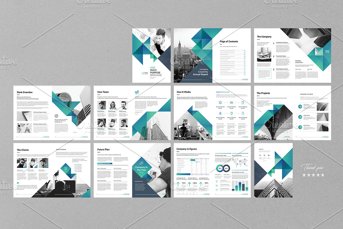 Brochure Bundle - 4 in 1, a Brochure Template by Brochure-Market (Photo 21 of 39)