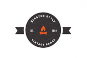 Trendy Vintage Logos & Badges, a Branding & Logo Template by Design District (Thumbnail 1 of 4)