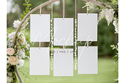 PSD/Canva Seating Chart Mockup, a Product Mockup by TatiMockup (Thumbnail 1 of 4)