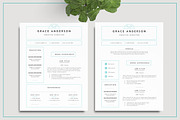 Grace Resume Template - 4 Page, a Resume Template by Desiree Lange (Thumbnail 4 of 7)