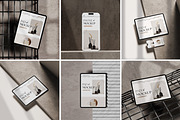 Vintage Device Mockup: iPhone & iPad, an iPhone Mockup by mockupocka (Thumbnail 2 of 10)