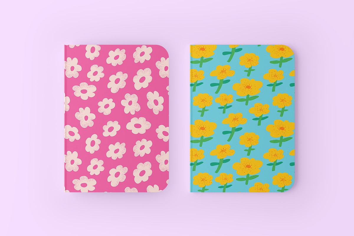 Spring Flowers | Cliparts, Patterns, a Texture Illustration by Felizabeth Design (Photo 9 of 10)