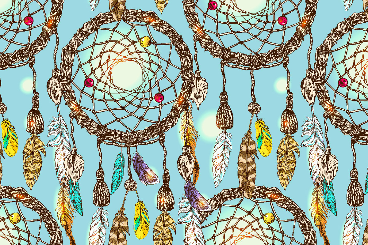 Dreamcatcher illustrations, a Decorative Illustration by Steshnikova (Photo 7 of 8)
