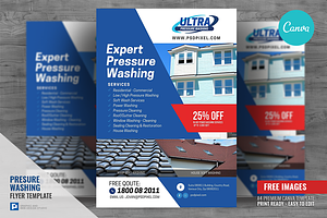 Pressure Washing Promotional Canva