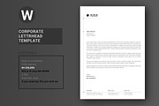 Letterhead, a Stationery Template by DesignGhar (Thumbnail 1 of 3)