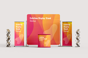 Exhibition Display Stand Mockups