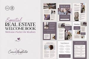 Real Estate Welcome Brochure Canva