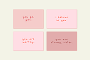 Fierce Femme | Handwritten Font, a Script Font by Luna Studio (Thumbnail 6 of 17)