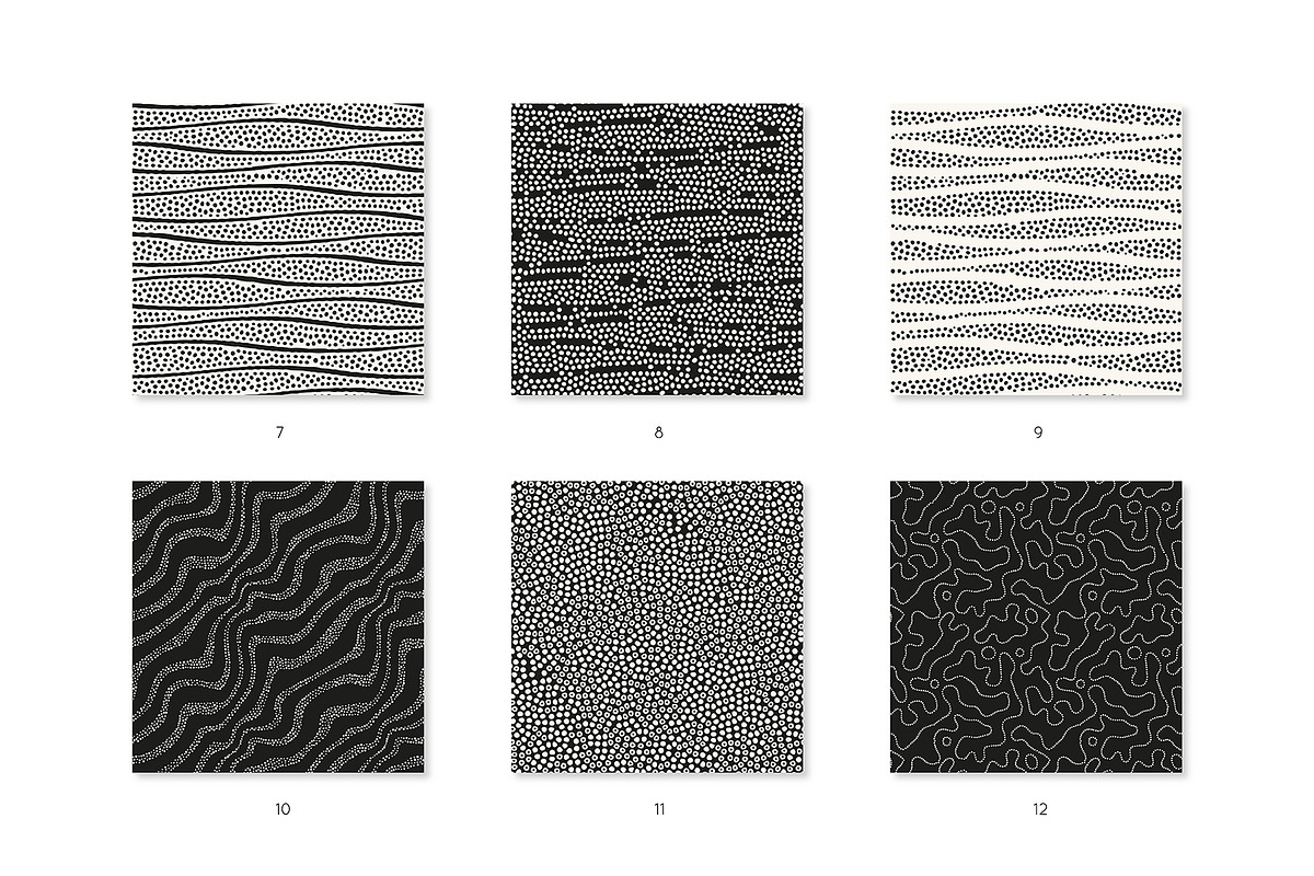 Grain Seamless Pattern Set, a Pattern Graphic by Curly_Pat (Photo 3 of 6)