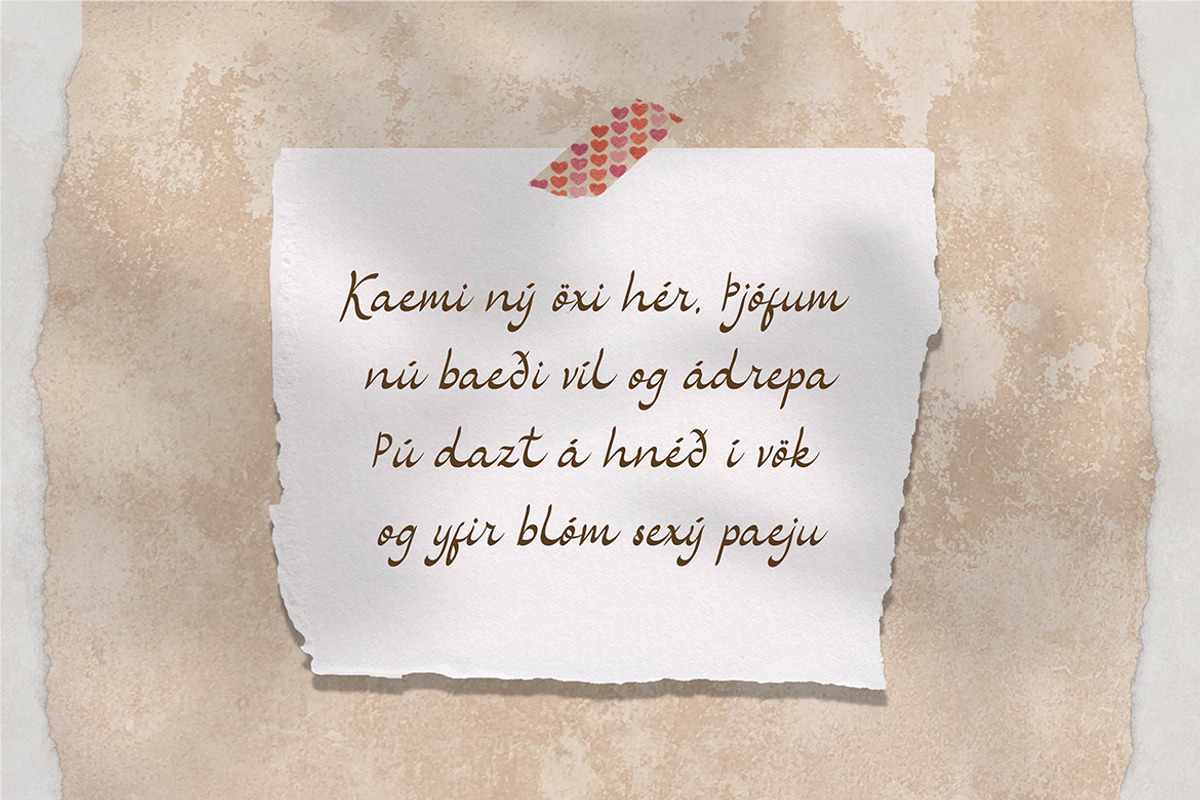 Almirab, a Script Font by kerismaker (Photo 9 of 12)