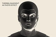 Thermal Blackout Photo Effect Templa, a Social Media Template by DesignerCandies (Thumbnail 1 of 4)