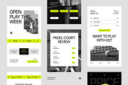 Padel Community Instagram Pack, a Social Media Template by fakhroo (Thumbnail 1 of 5)