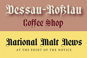 Fractus, a Blackletter Font by Eurotypo (Thumbnail 4 of 5)