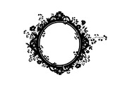 Vintage Ornate Oval Frame Bundle, an Illustration by jahid234 (Thumbnail 10 of 31)