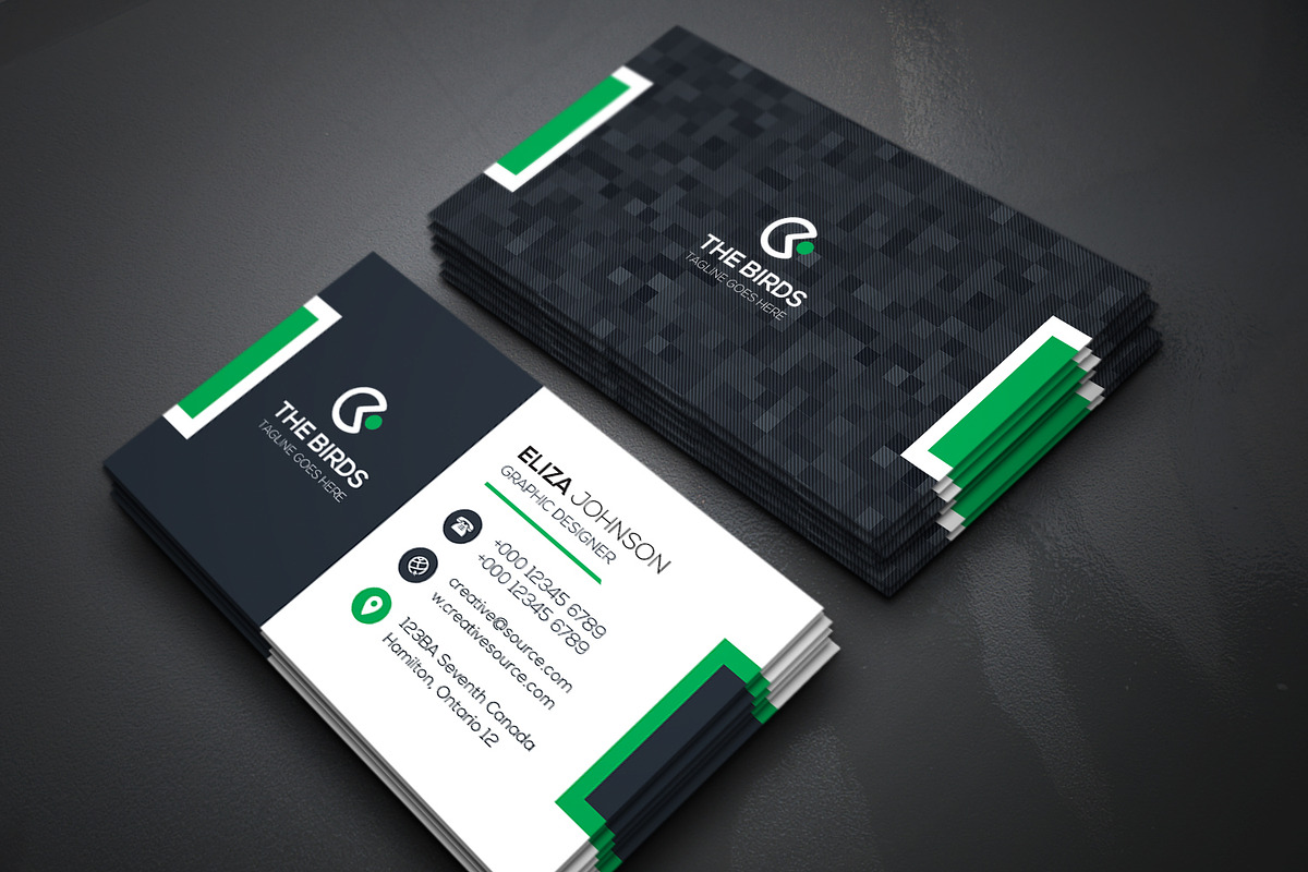 Business Card, a Business Card Template by Genereux Art (Photo 3 of 4)