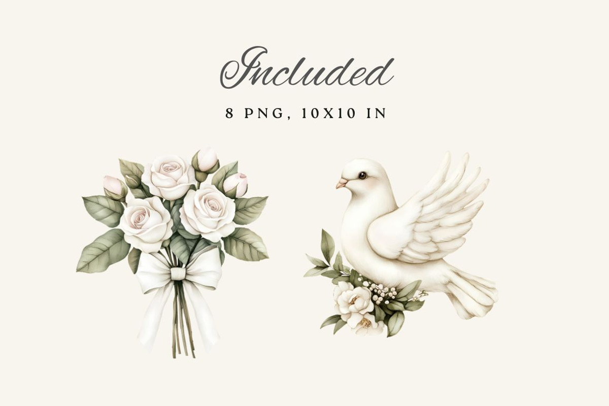 Wedding Accessories Clipart, an Illustration by The Best Digital Plaza (Photo 2 of 5)