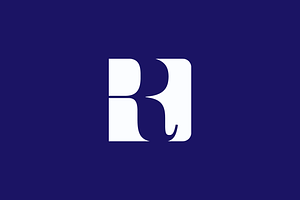 Slab serif R logo, a Branding & Logo Template by MuzaInspires