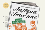 Antique Journal Modern Handwritten, a Script Font by Letterena Studios Script (Thumbnail 1 of 10)